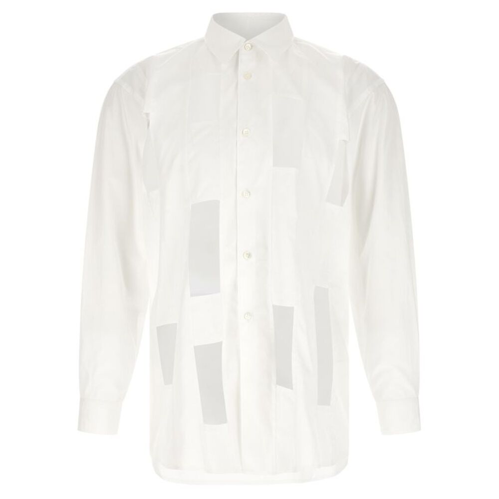 Comme Des Garçons White Cotton Men's Blouse